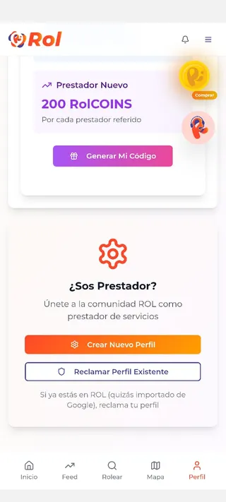 Convertite en prestador - Creá tu perfil o reclamá el tuyo existente.